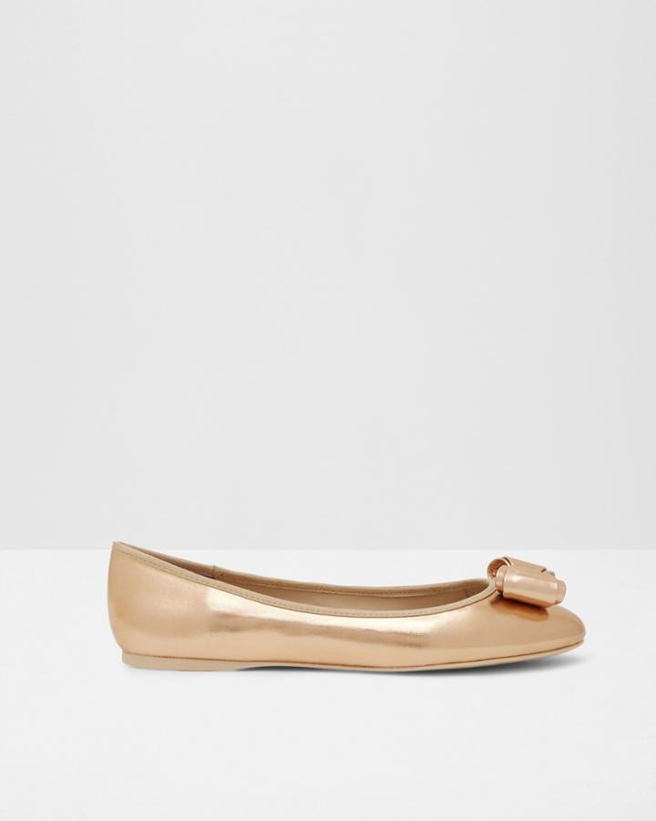 Ted Baker Leather Ballet Pumps