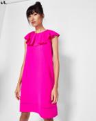 Ted Baker Ruffle Neckline Shift Dress