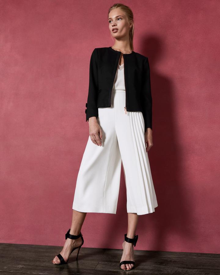 Ted Baker Cropped Bow Detail Jacket