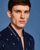Ted Baker Tropical Print Bomber Jacket