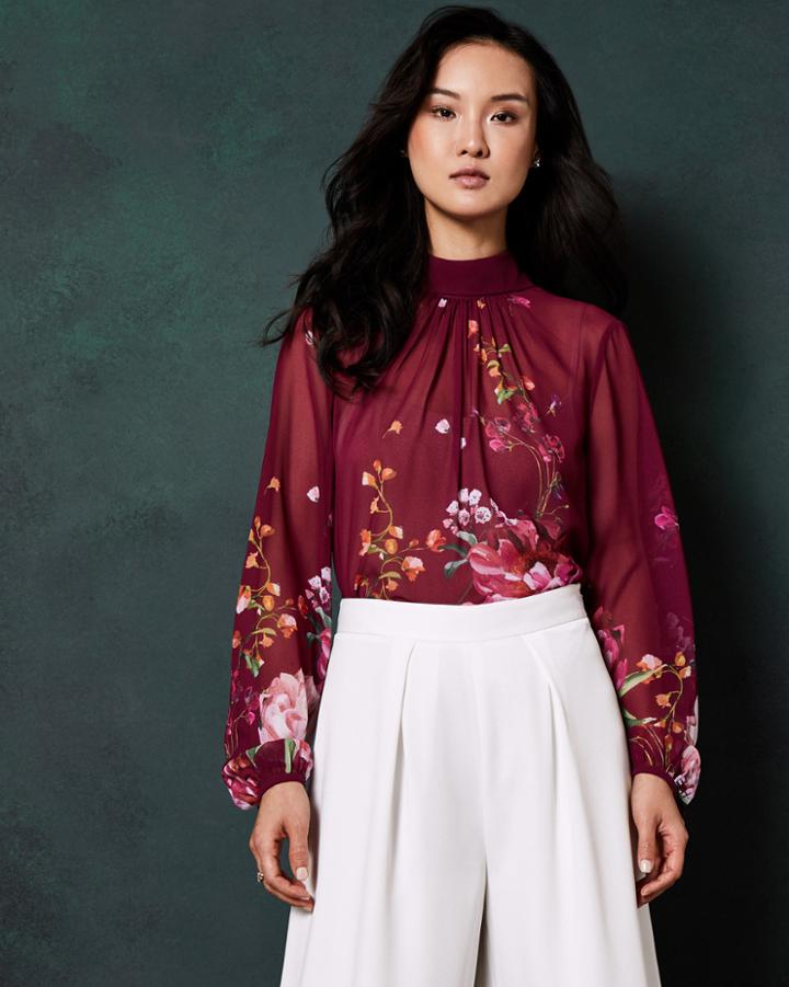 Ted Baker Serenity High Neck Blouse