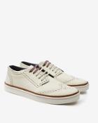 Ted Baker Brogue Detail Suede Trainers