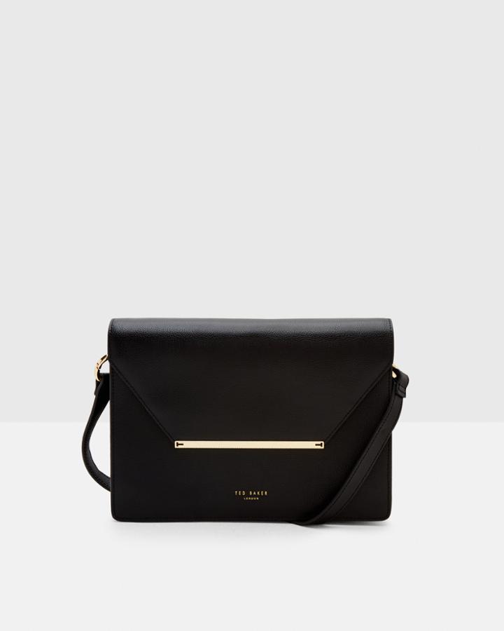 Ted Baker Bar Detail Leather Cross Body Bag