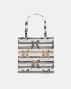 Ted Baker Bow Stripe Small Shopper Bag