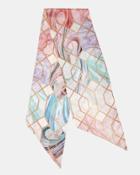 Ted Baker Sea Of Clouds Skinny Silk Scarf