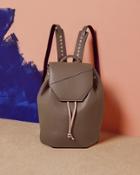 Ted Baker Flap Detail Leather Backpack