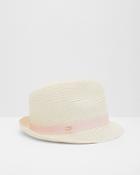 Ted Baker Trilby Hat Ivory
