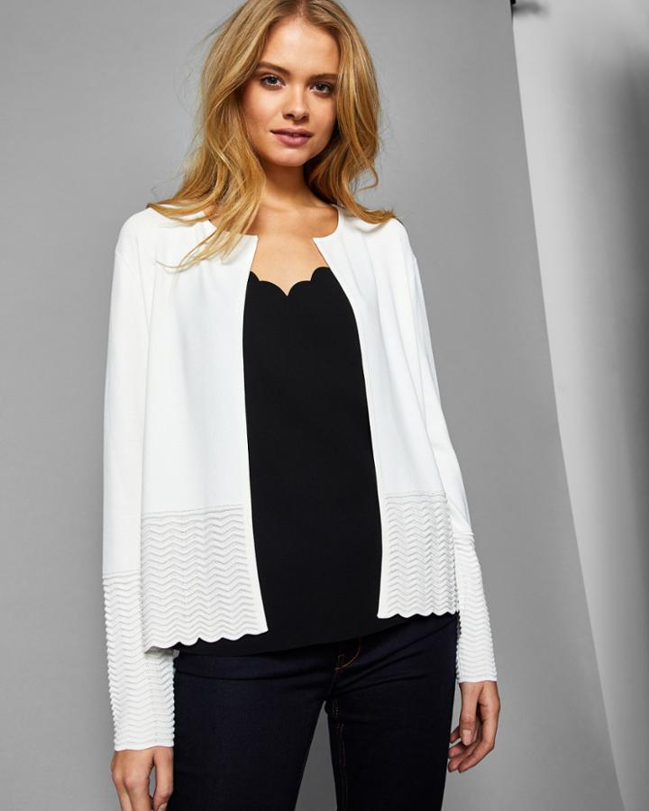 Ted Baker Zig Zag Detail Cardigan
