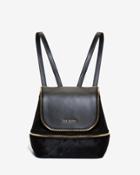 Ted Baker Textured Leather Zip Detail Backpack