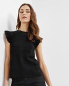 Ted Baker Cut-out Scalloped Top