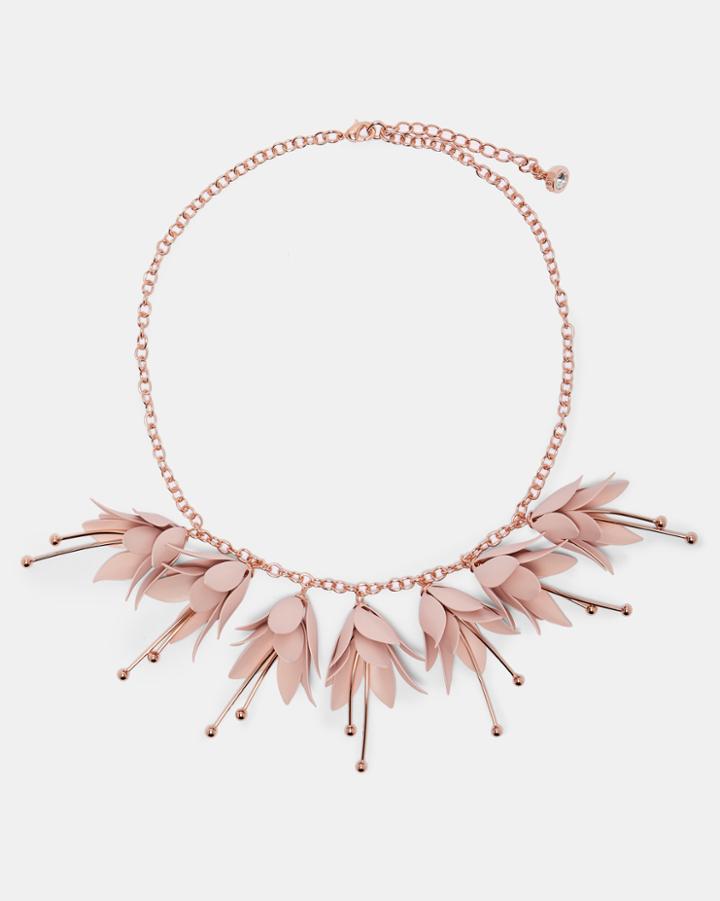 Ted Baker Drop Necklace Pink