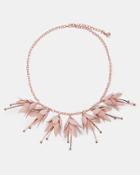 Ted Baker Drop Necklace Pink