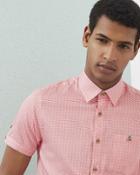 Ted Baker Mini Checked Cotton Shirt