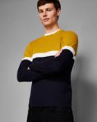 Ted Baker Colour-block Cotton Sweater