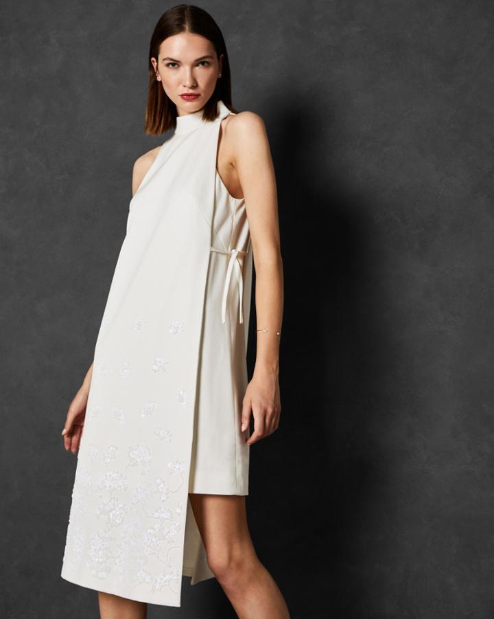 Ted Baker Double Layer Embellished Dress