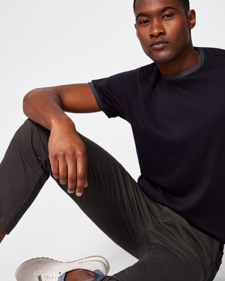 Ted Baker Spotted Detail Cotton T-shirt