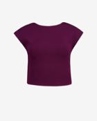 Ted Baker Micro Ribbed Crop Top Mid