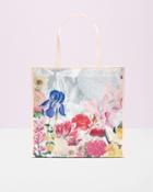 Ted Baker Encyclopedia Print Large Shopper Bag Ivory