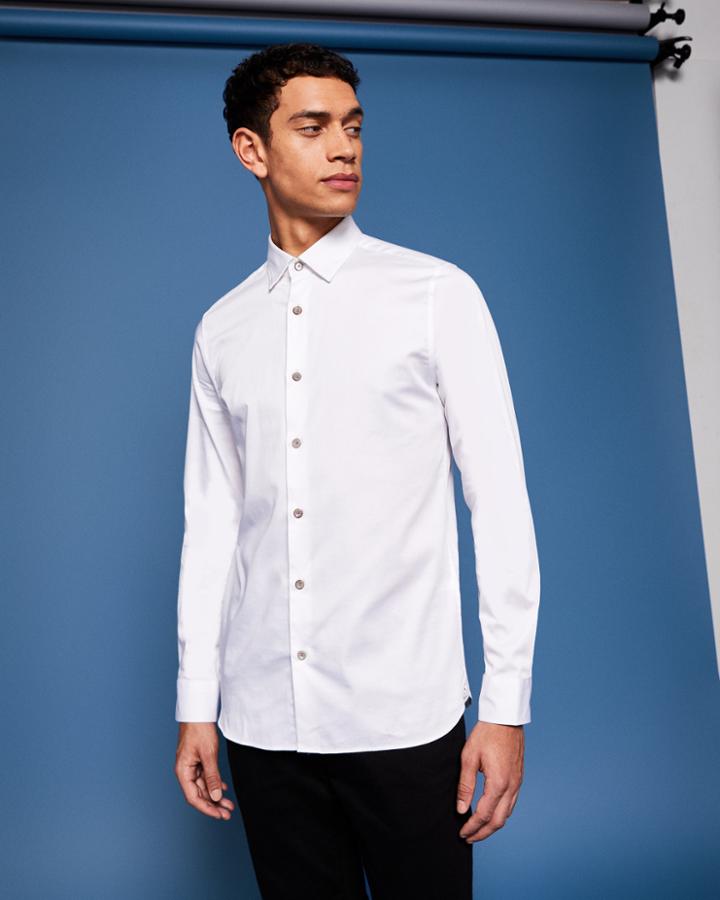 Ted Baker Stretch Satin Shirt