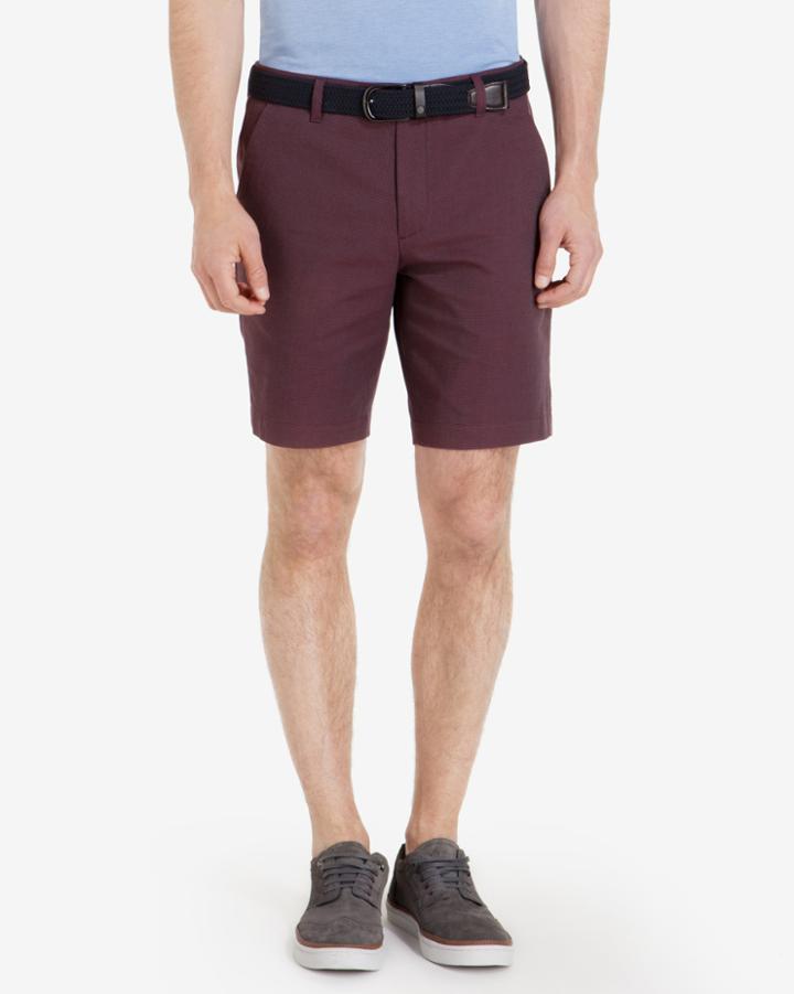 Ted Baker Textured Cotton Shorts