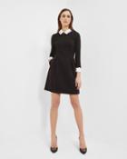 Ted Baker Embroidered Collared Dress