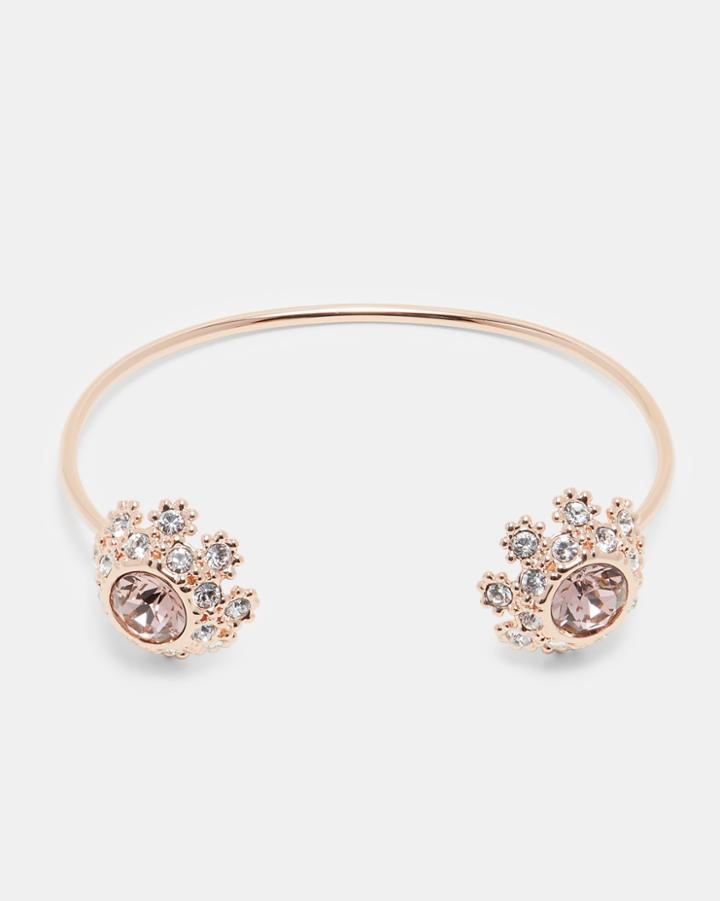 Ted Baker Swarovski Daisy Lace Cuff Bracelet