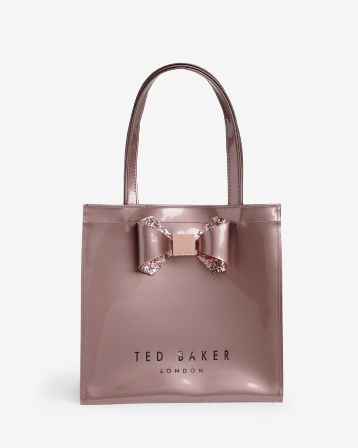 Ted Baker Small Crystal Bow Trim Shopper Bag