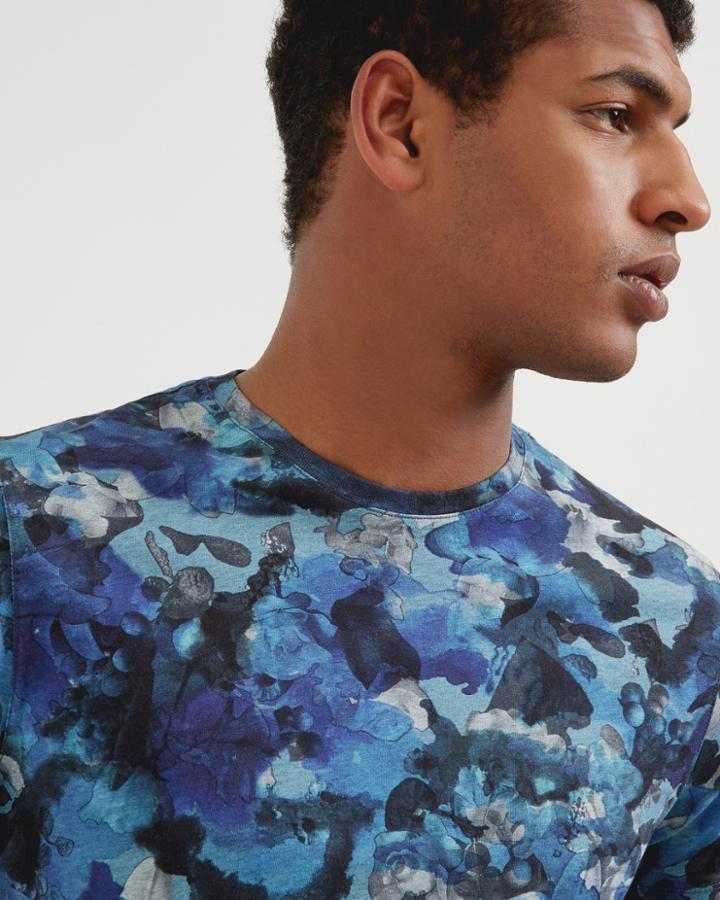 Ted Baker Camouflage Cotton T-shirt