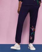 Ted Baker Floral Embroidery Jogger Pants