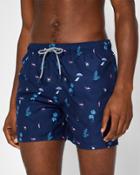 Ted Baker Tropical Print Swim Shorts