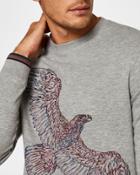 Ted Baker Bird Motif Cotton Sweatshirt