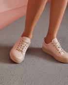 Ted Baker Flamingo Embossed Leather Sneakers