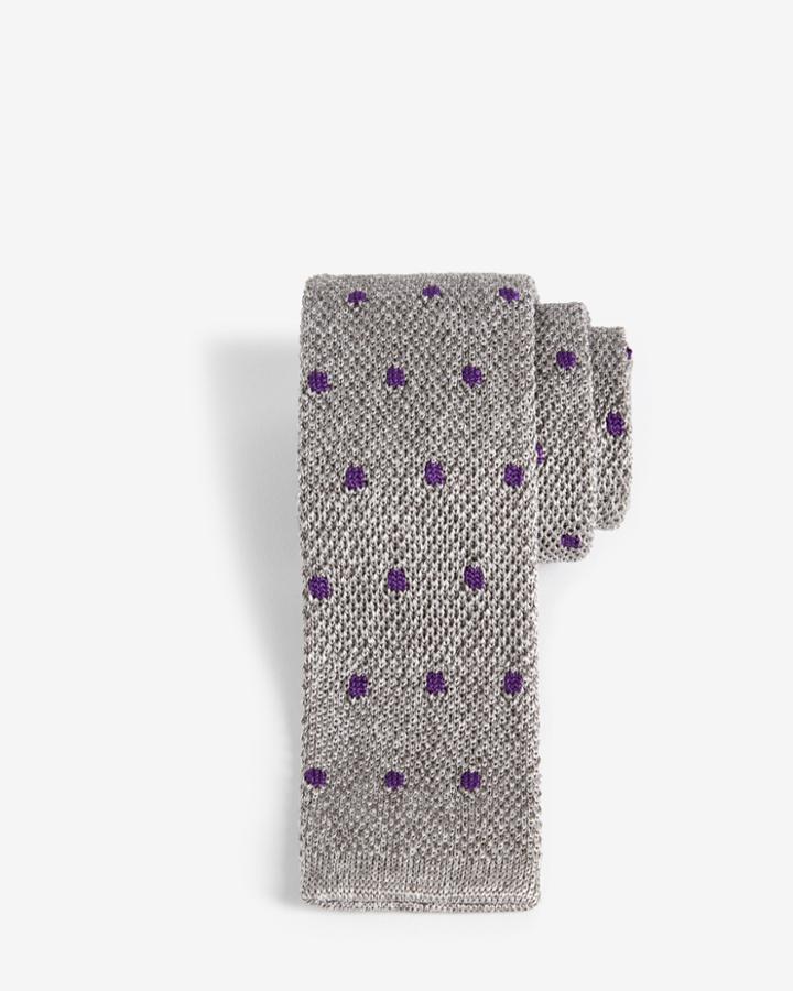 Ted Baker Knitted Spot Silk Tie