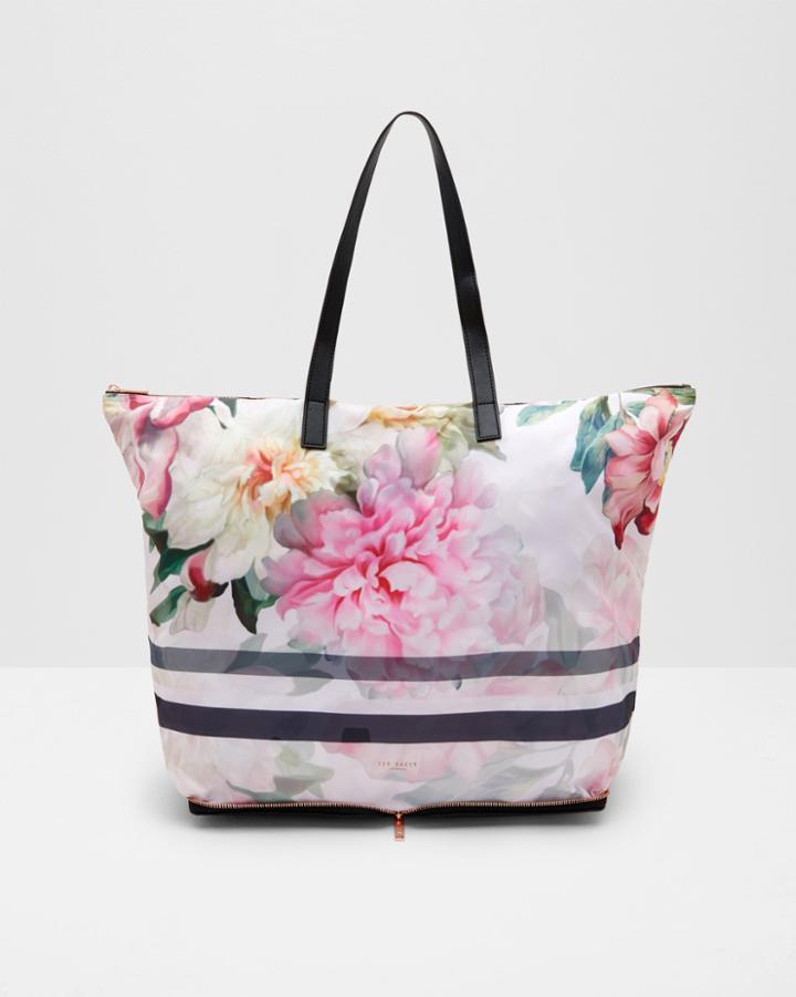 Ted Baker Painted Poise Foldaway Shopper Bag
