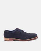 Ted Baker Nubuck Leather Derby Brogues