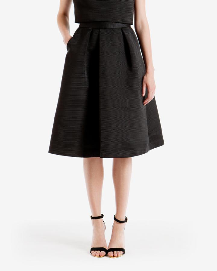 Ted Baker Ribbed Midi Skirt
