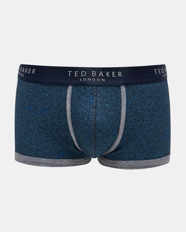 Ted Baker Bug Print Organic Cotton-blend Boxer Shorts