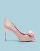 Ted Baker Bow Trim Peep Toe Courts