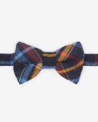 Ted Baker Multicoloured Checked Wool Bow Tie