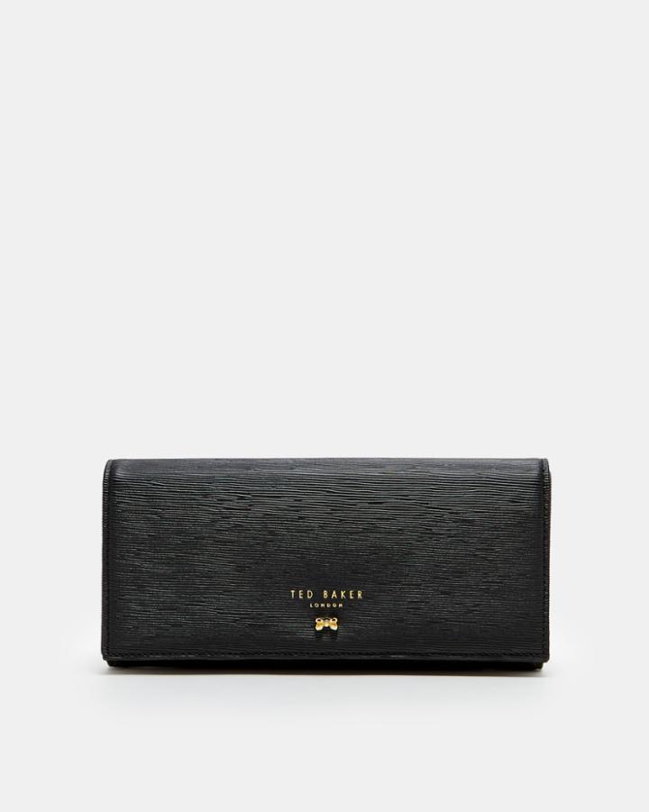 Ted Baker Looped Bow Leather Matinee Wallet