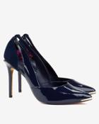Ted Baker Cut Out Leather Court Shoes