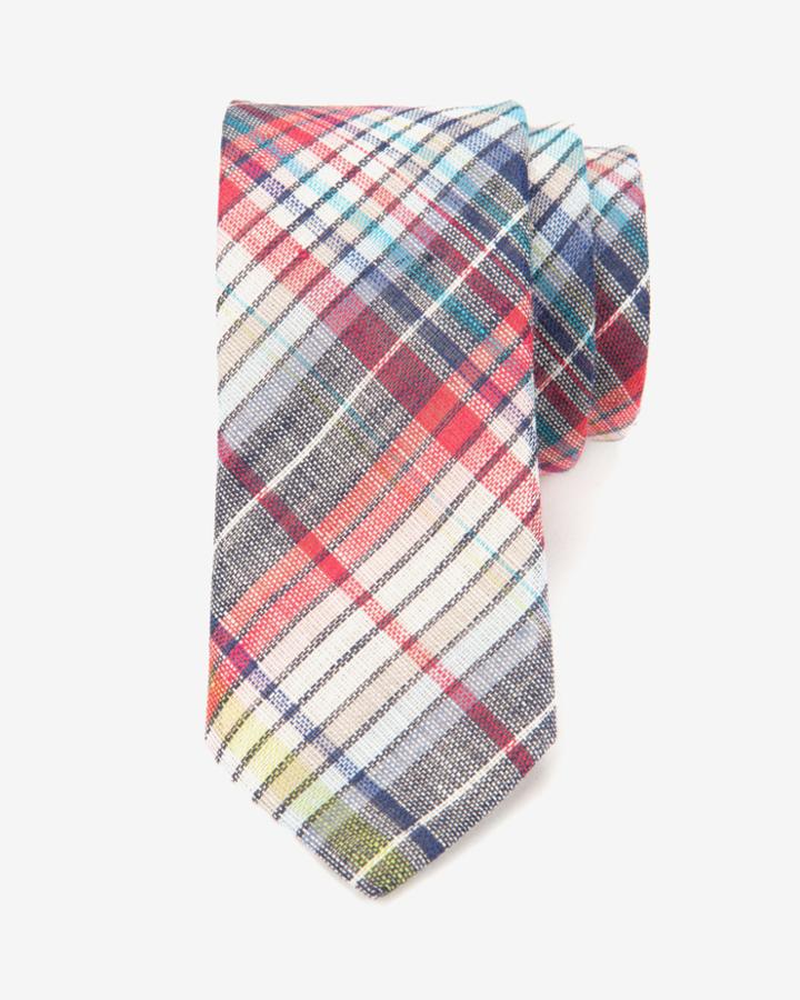 Ted Baker Checked Linen Tie LookMazing