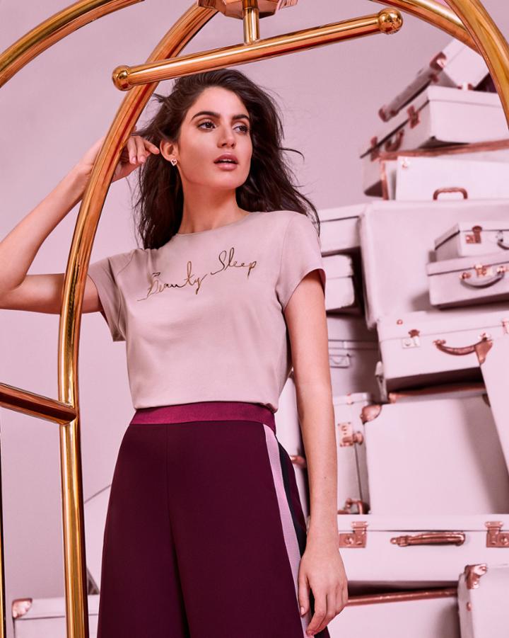 Ted Baker Beauty Sleep Logo Fitted T-shirt