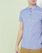 Ted Baker Floral Printed Cotton Polo Shirt