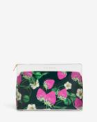 Ted Baker Large Strawberries And Wash Bag White