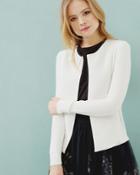 Ted Baker Ribbed Open Cardigan