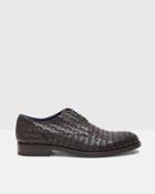 Ted Baker Embossed Leather Derby Shoes