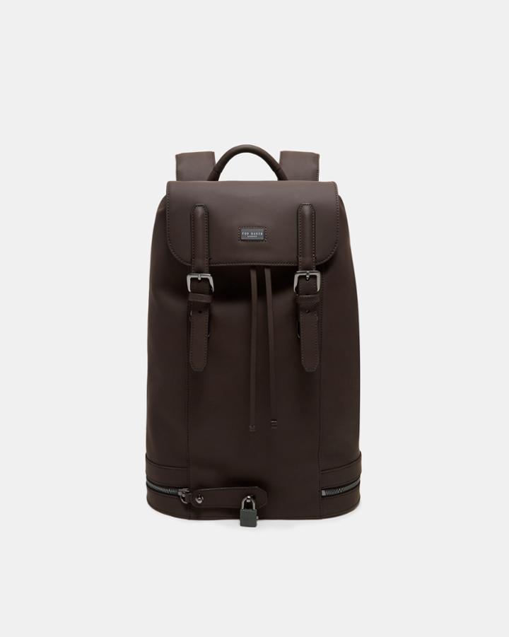 Ted Baker Rubber Leather Backpack