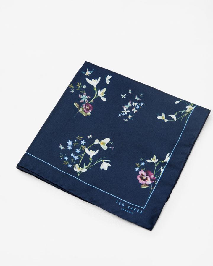 Ted Baker Entangled Enchantment Pocket Square