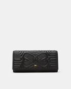 Ted Baker Quilted Bow Leather Wallet